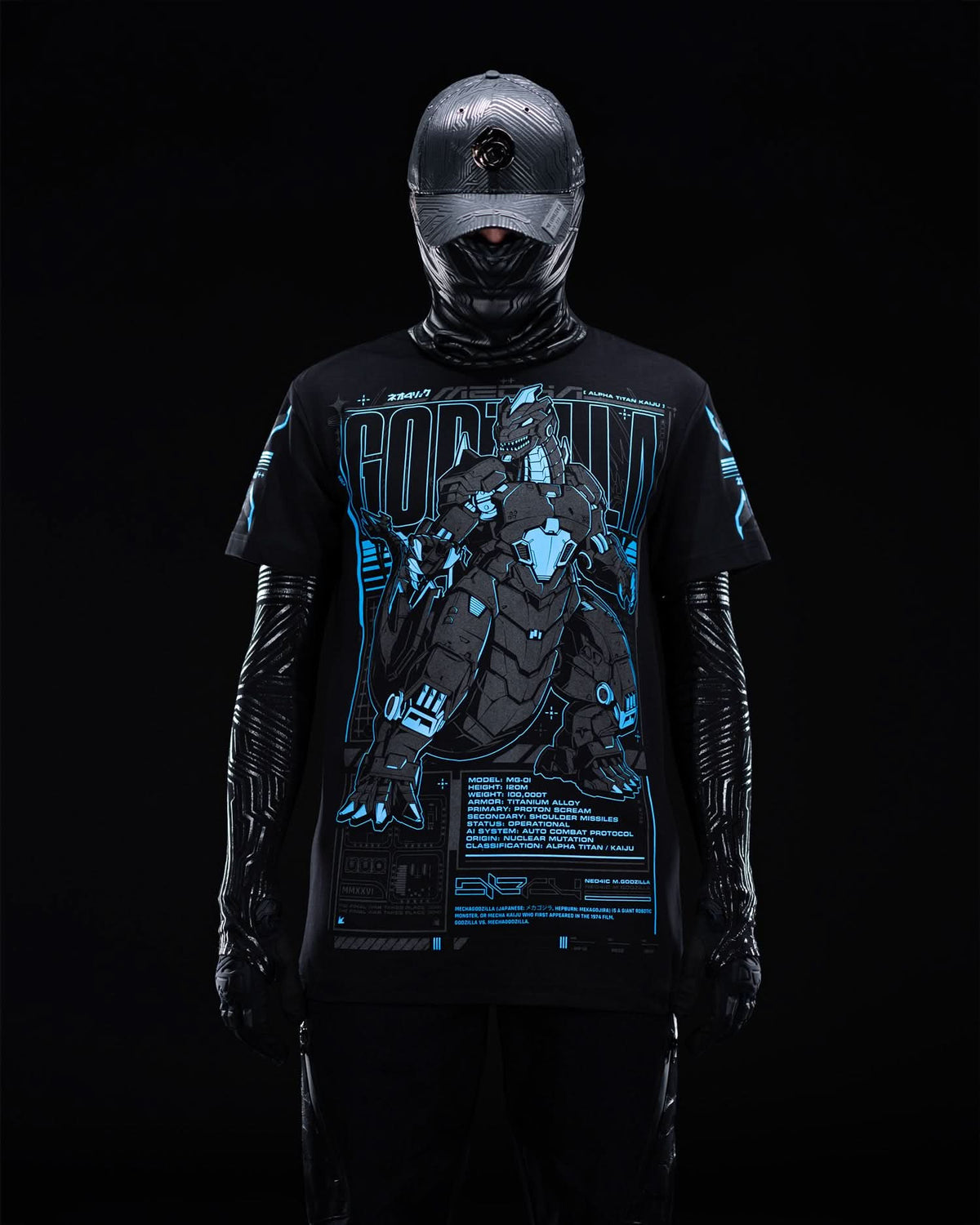 MCHA GDZILLA ( UV Blue )