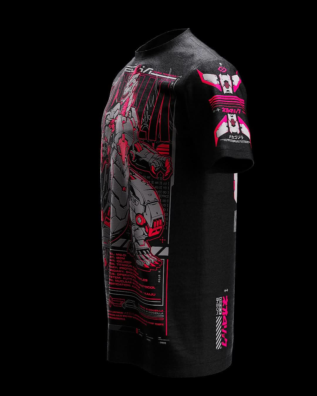 MCHA GDZILLA ( UV Red )