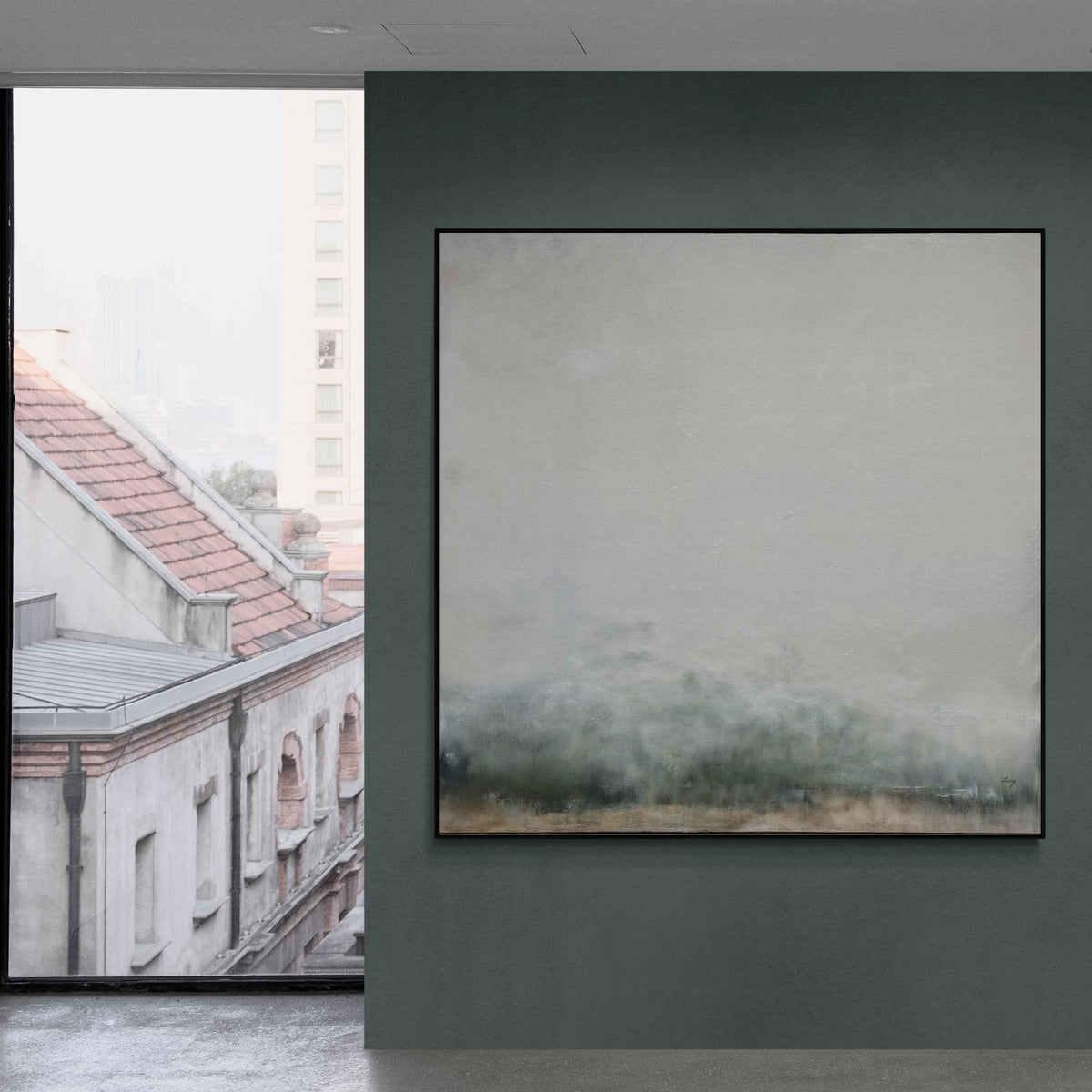 Canvas Print: "Misty Genesis"