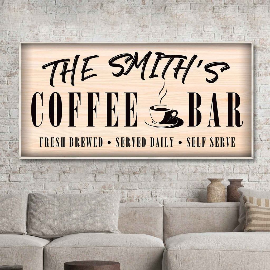 Coffee Bar Sign II