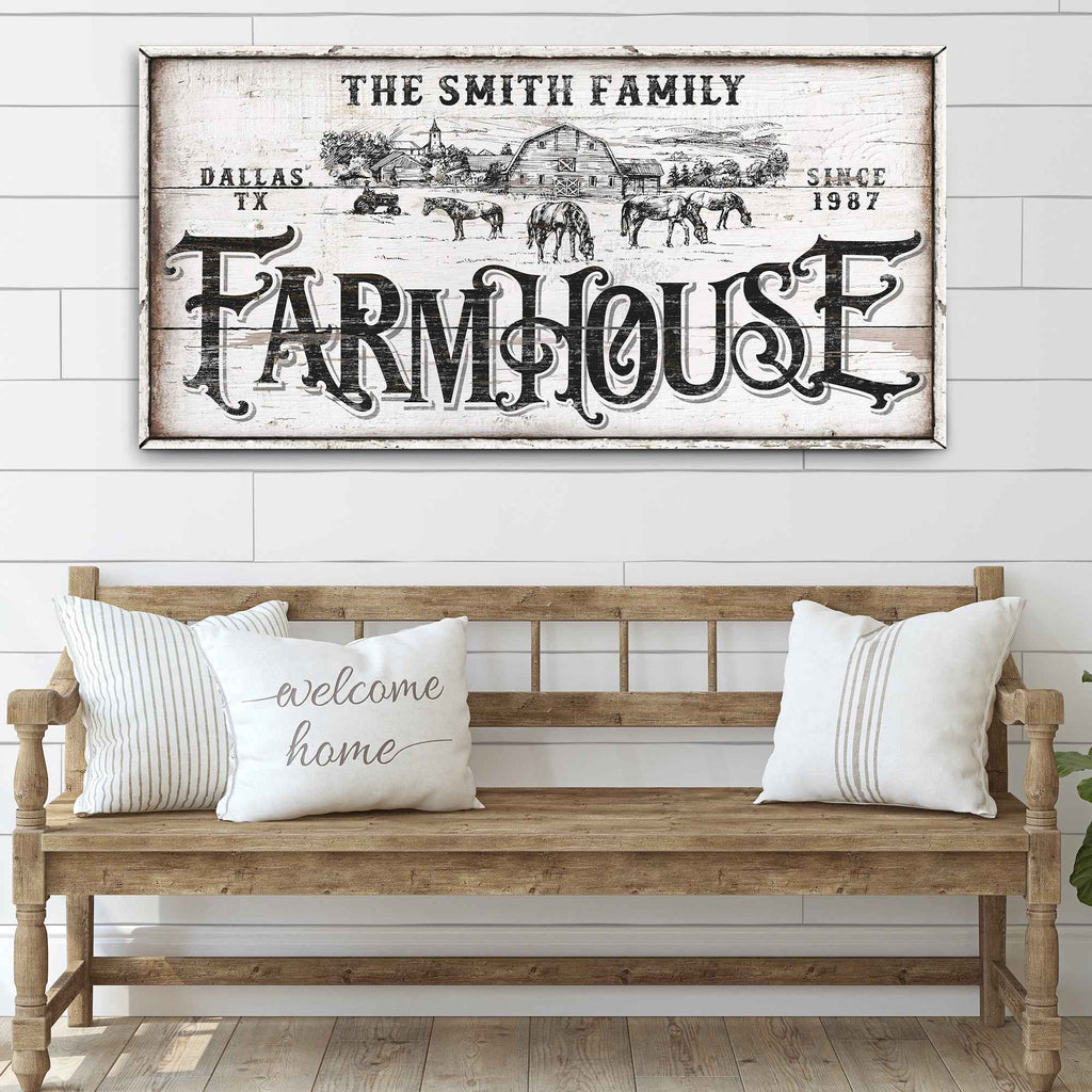Personalized Farmhouse Sign IV