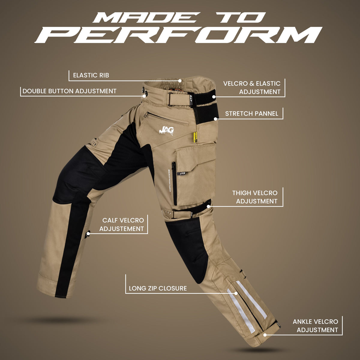 JAG Maverick Motorcycle Protective Pant