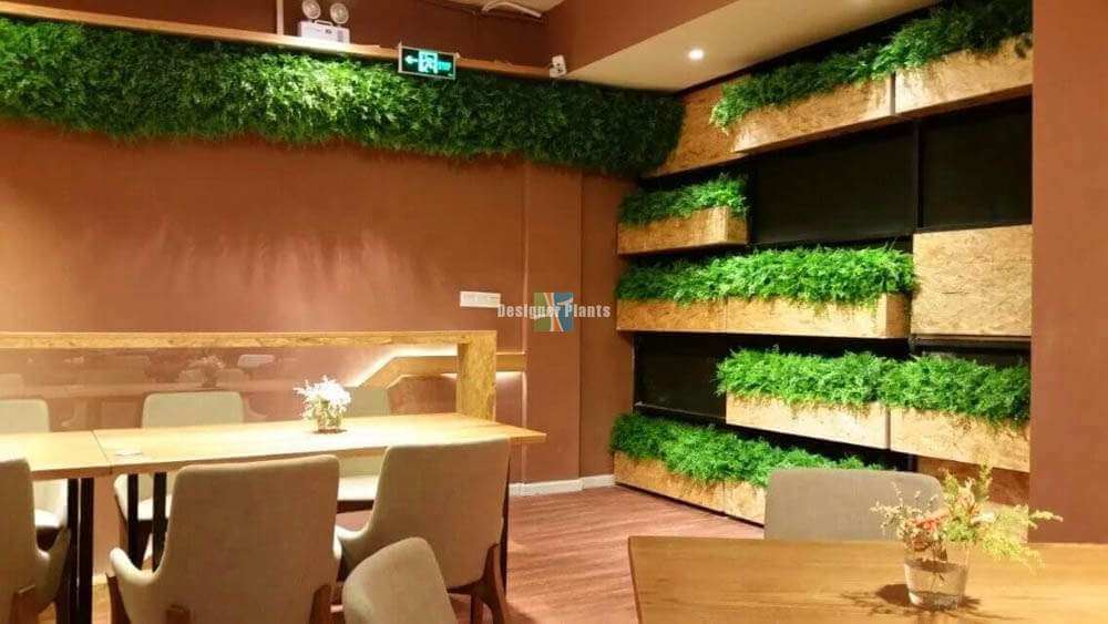 Sample Panel – Lush Fern Green Wall (Small Sample)