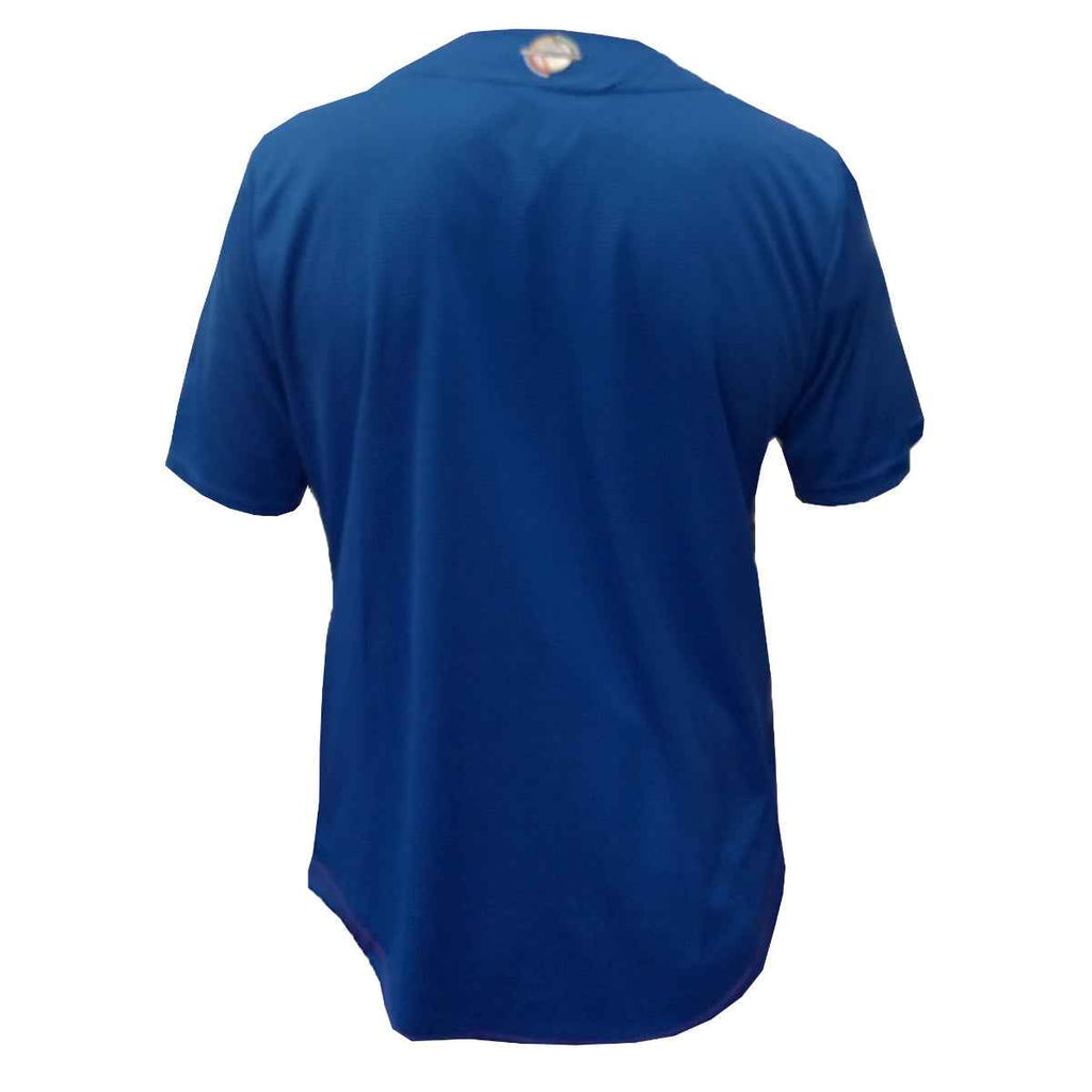 Men's Serie del Caribe 2024 OFFICIAL Dominicana Jersey - White/Royal