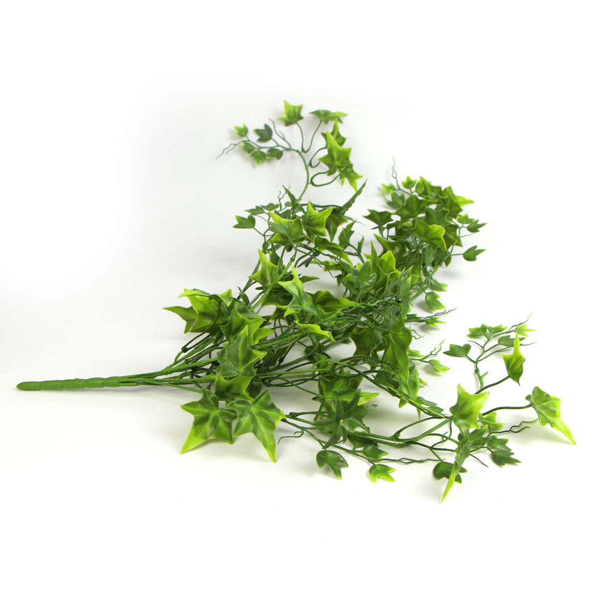 Two Tone Bright Tipped Ivy Artificial Hanging Bush 31in – UV Resistant