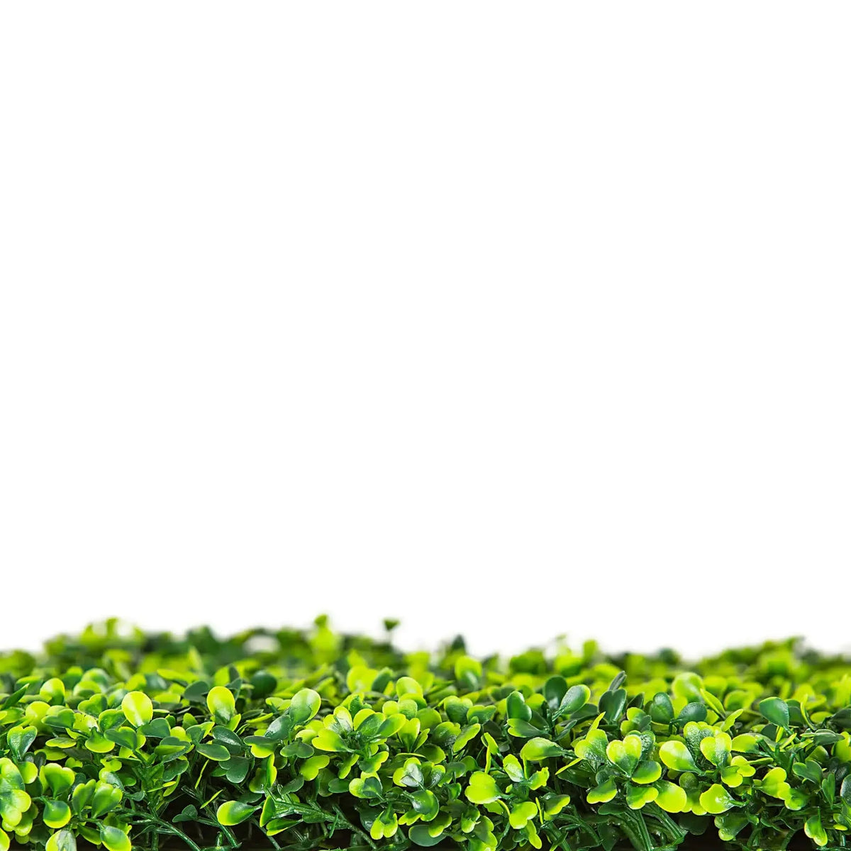 Light Green Boxwood Artificial Hedge 40×40in – UV Resistant – Commercial Grade
