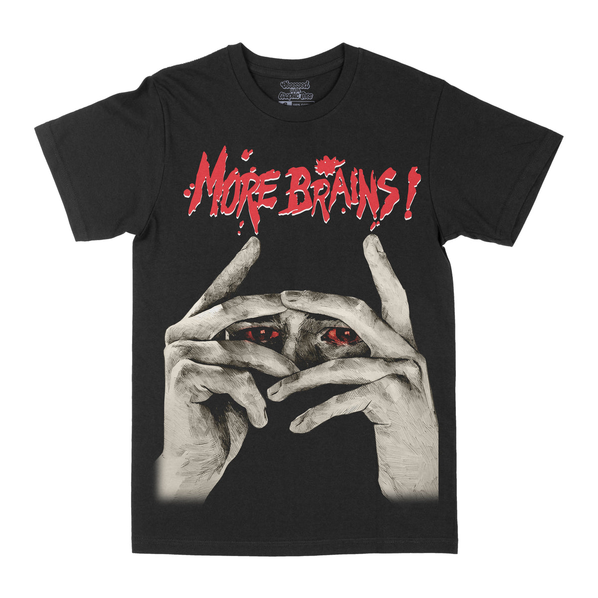 More Brains Graphic Tee