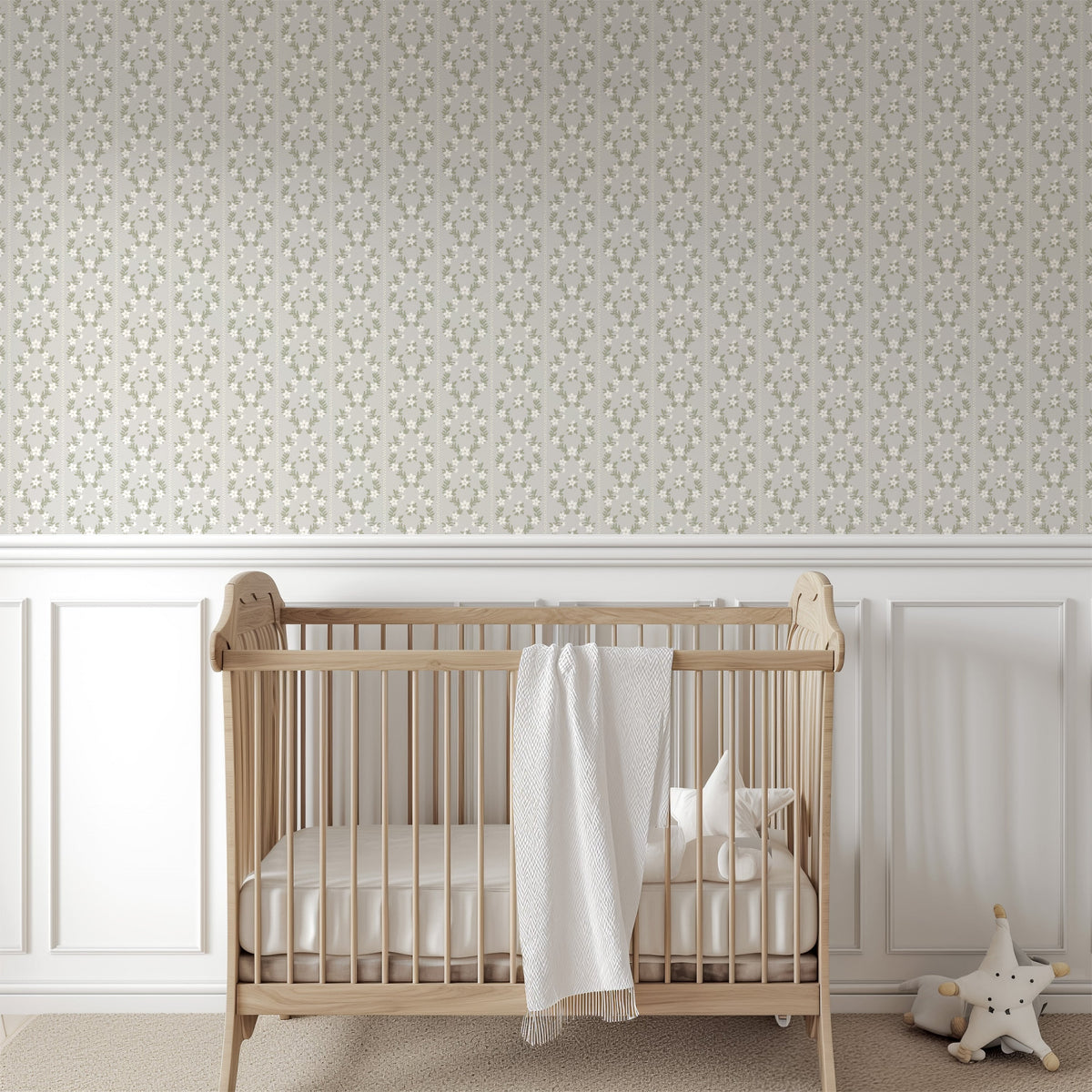 Myrtle Wallpaper by Anna H Design
