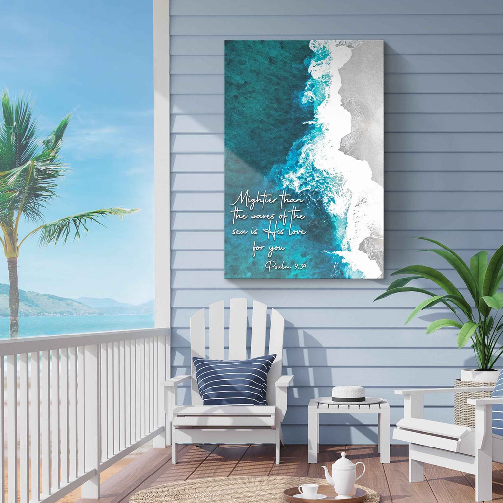 Psalm 93:4 - Mightier Than The Waves Sign
