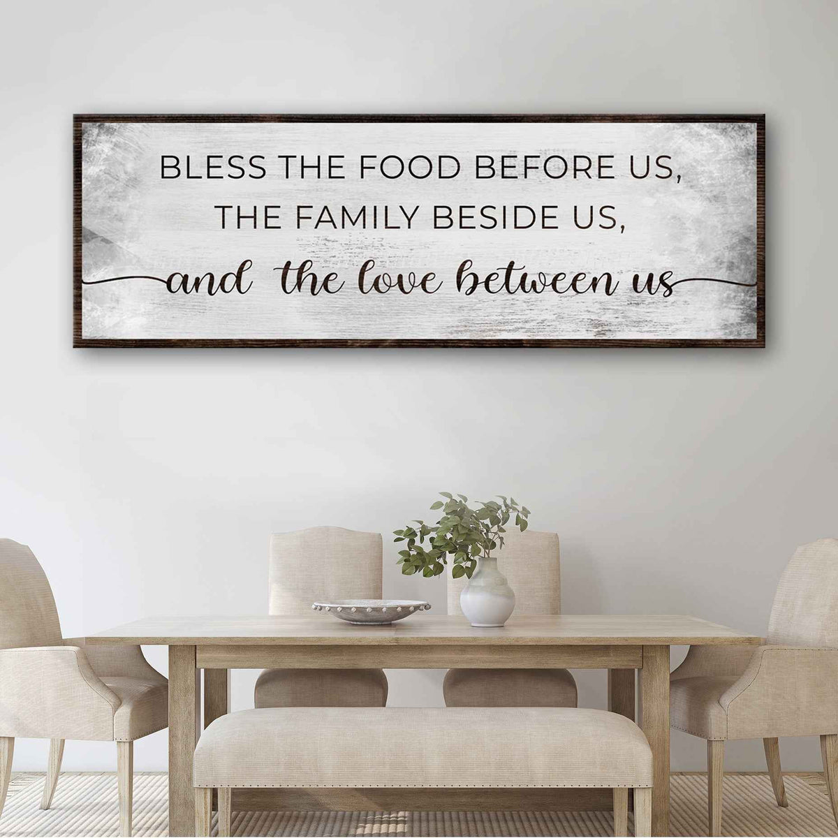 Bless The Love Between Us Sign