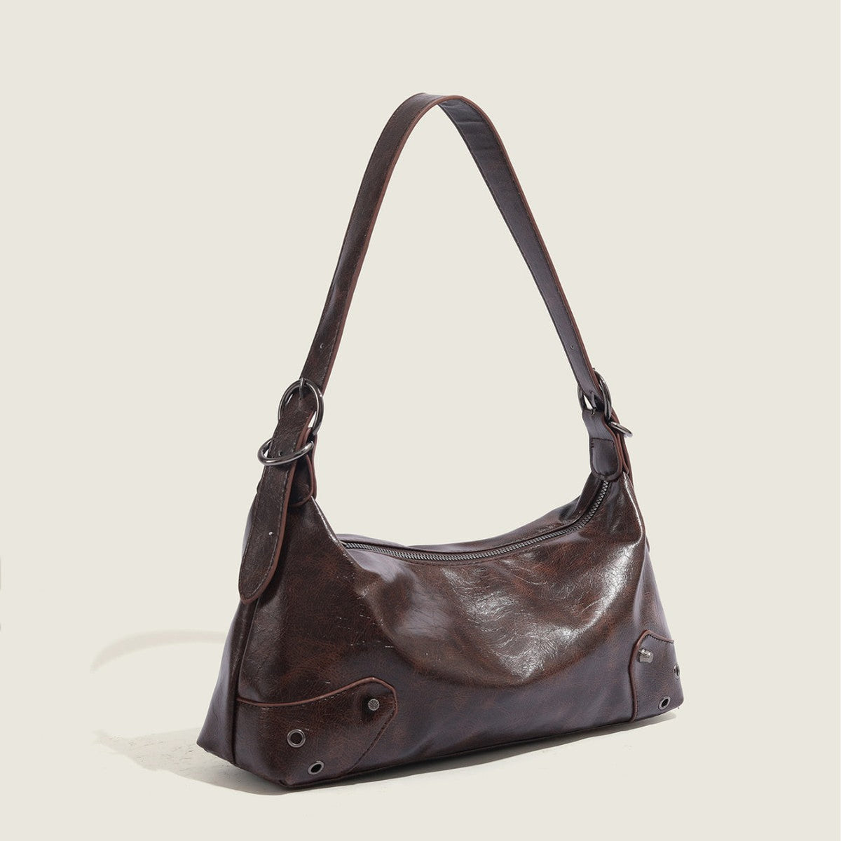 Design female small hobo bag, autumn and winter armpit bag, versatile shoulder crossbody bag female
