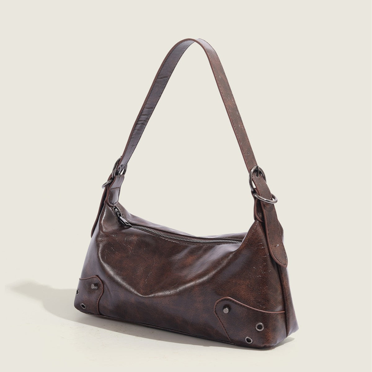 Design female small hobo bag, autumn and winter armpit bag, versatile shoulder crossbody bag female