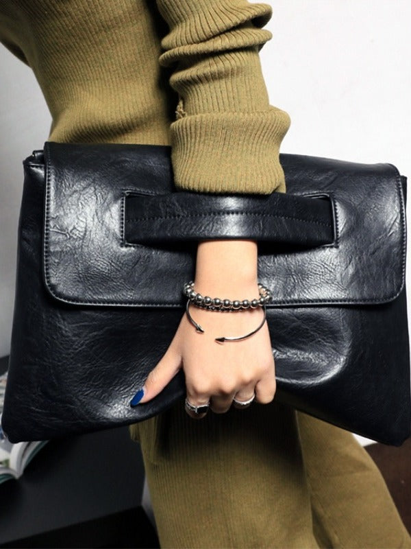 Large capacity clutch purse evening clutch bag envelope bag