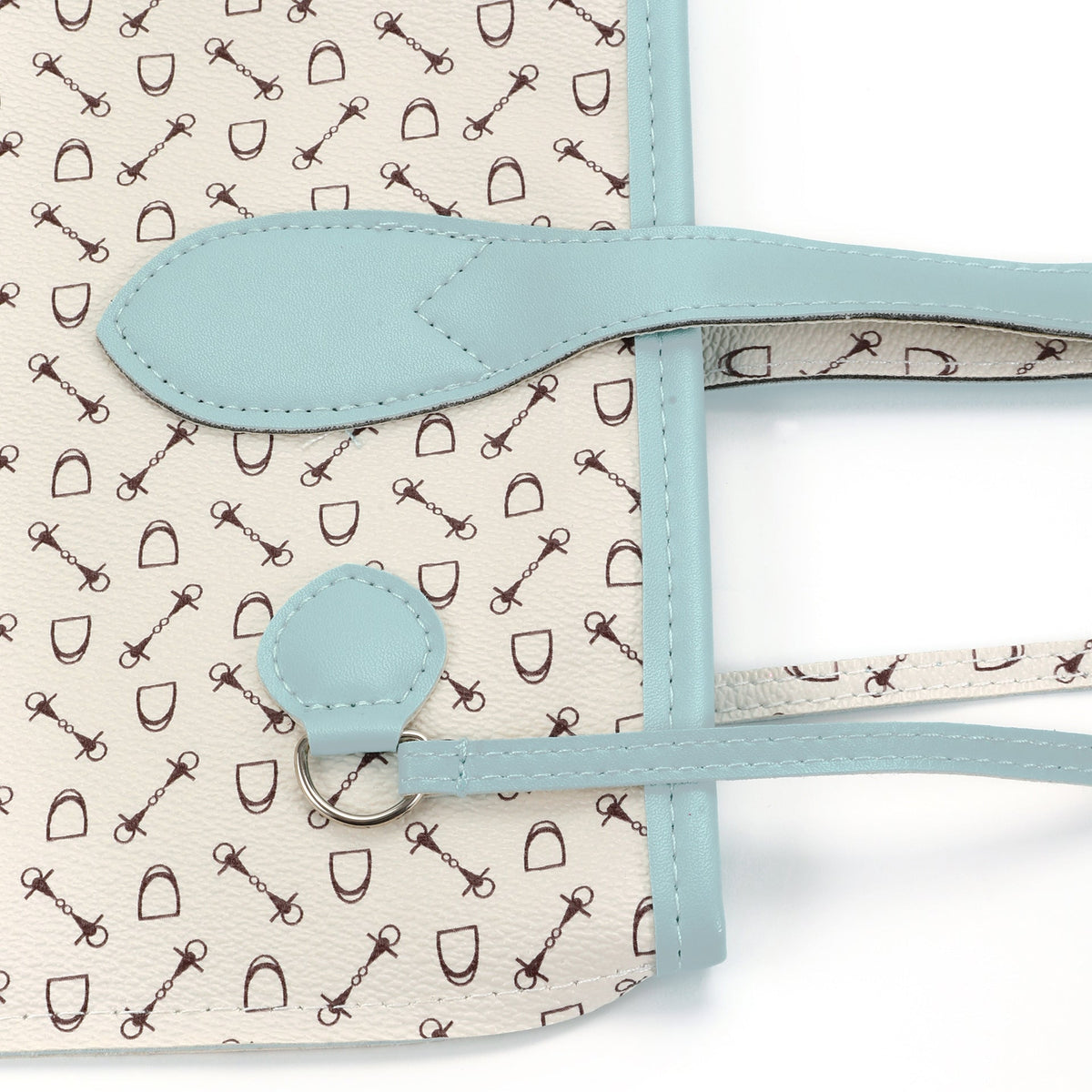 Ladies printed shoulder bag, versatile large capacity casual tote bag, big shoulder hobo bag
