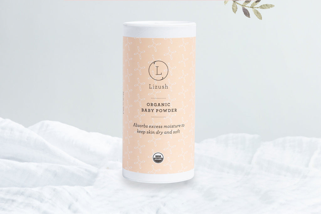 USDA Organic Baby Powder – Talc-Free, 2-Pack