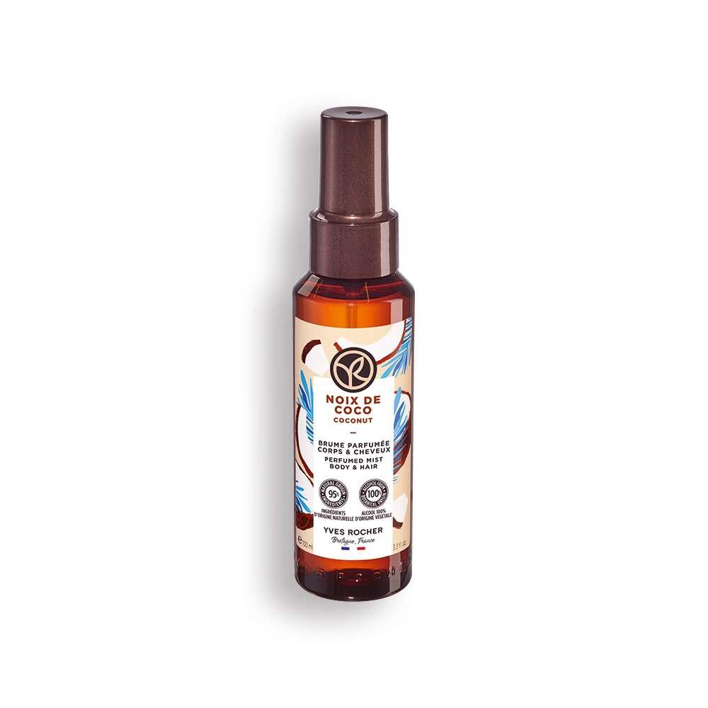 Yves Rocher Tropical Coconut Hair & Body Mist Vegan Scent Spray