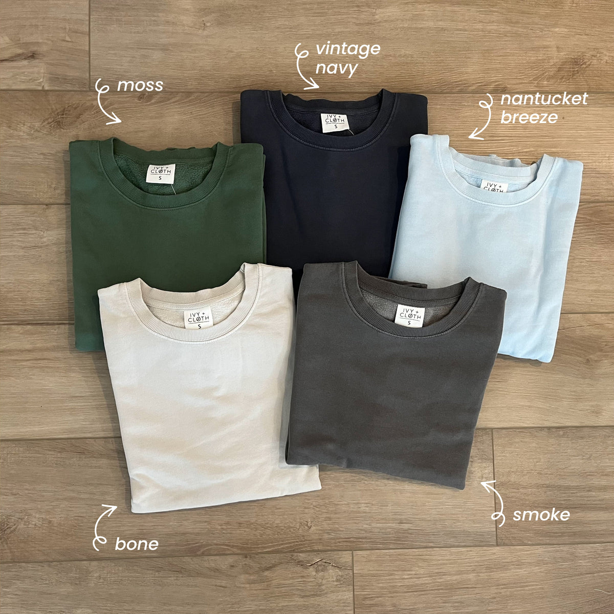 Moss Oversized Boxy Crew