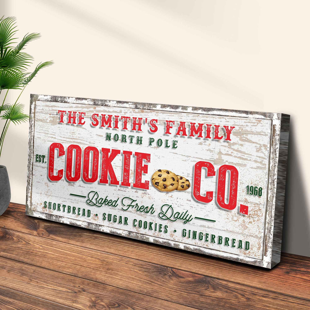 Christmas Cookie Co Sign