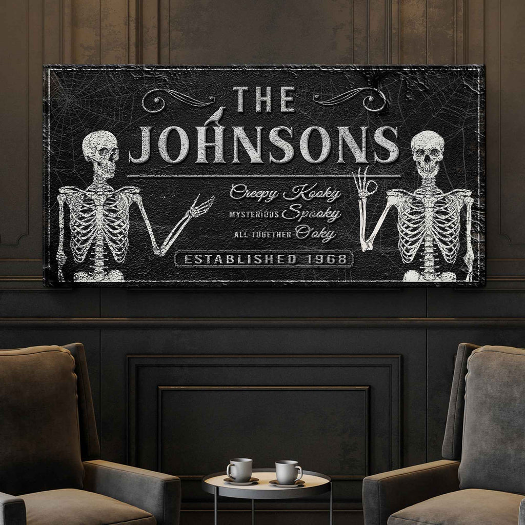 Gothic Family Sign V