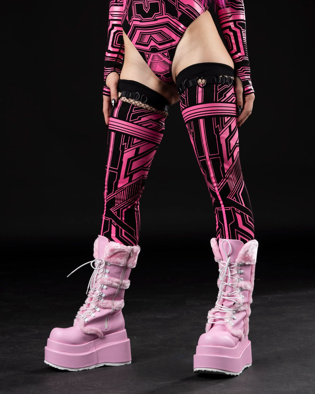 ZYPHR 2 THIGH-HIGHS ( Pink )
