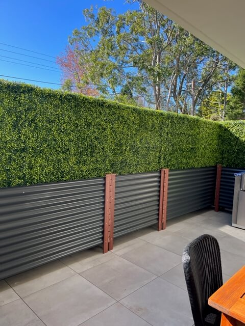 Light Green Boxwood Artificial Hedge 40×40in – UV Resistant – Commercial Grade