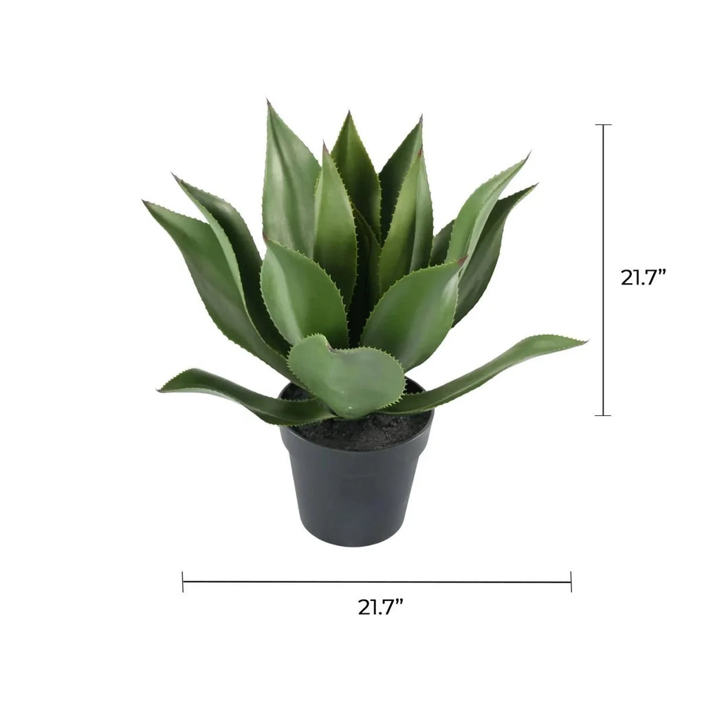 Agave Artificial Tree 21.7in – UV Resistant