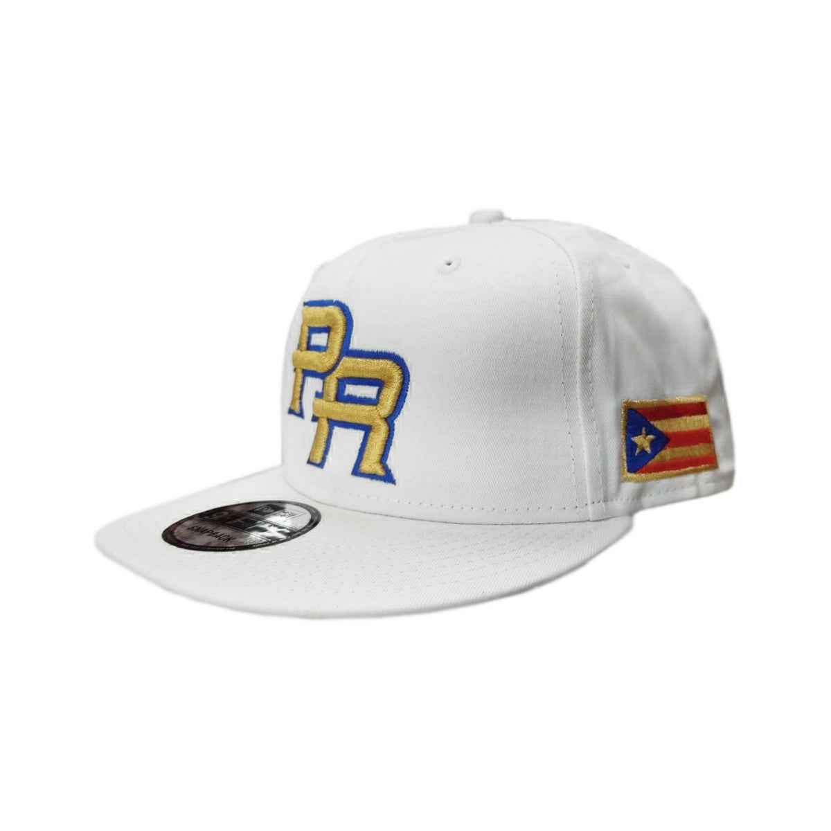 Puerto Rico Snapback White/M. Gold hats