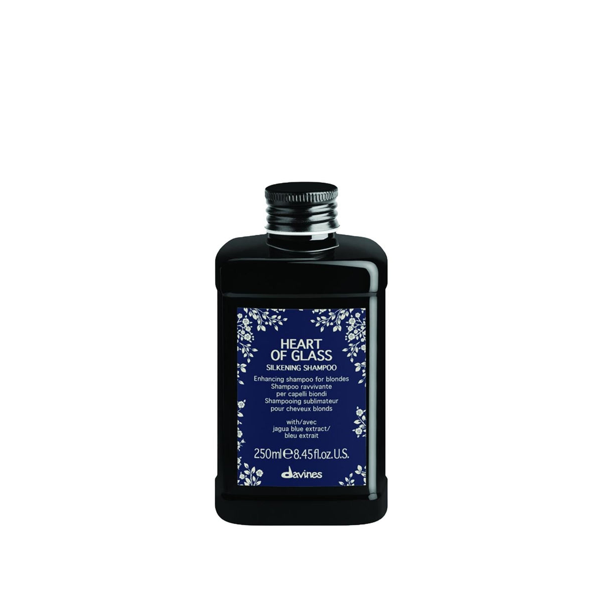Davines Heart of Glass Silky Shampoo 250ml - Luxurious Nourishing Hair Care for Silky Smooth Hair