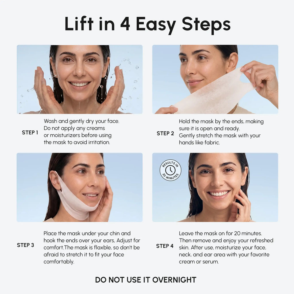Retinol V-line Lifting Mask 10 PCS