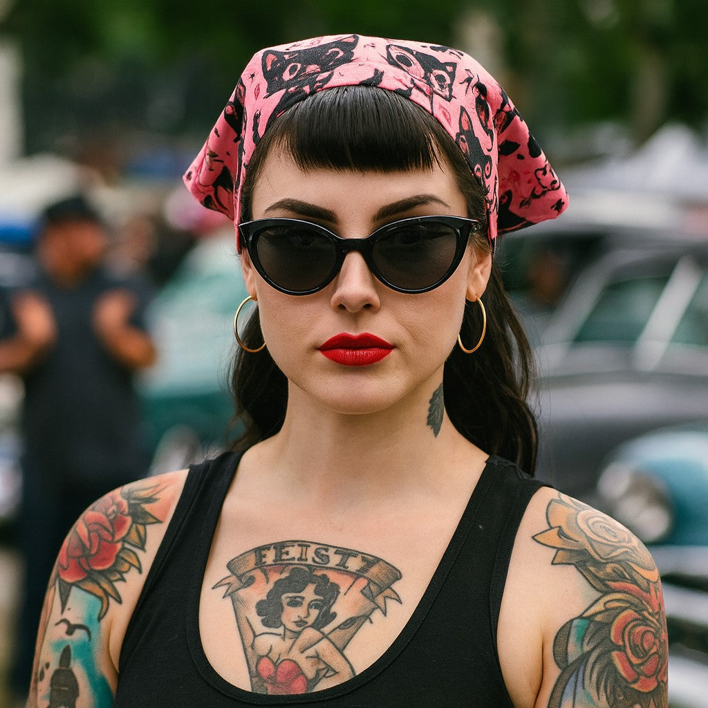 Retro Kitties Bandana