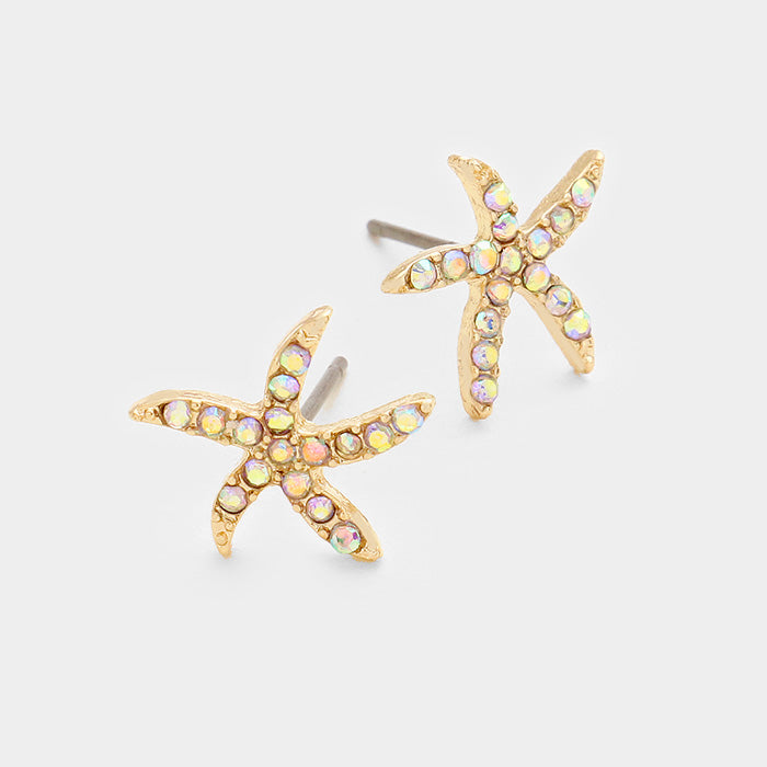 Starfish Stud Earrings
