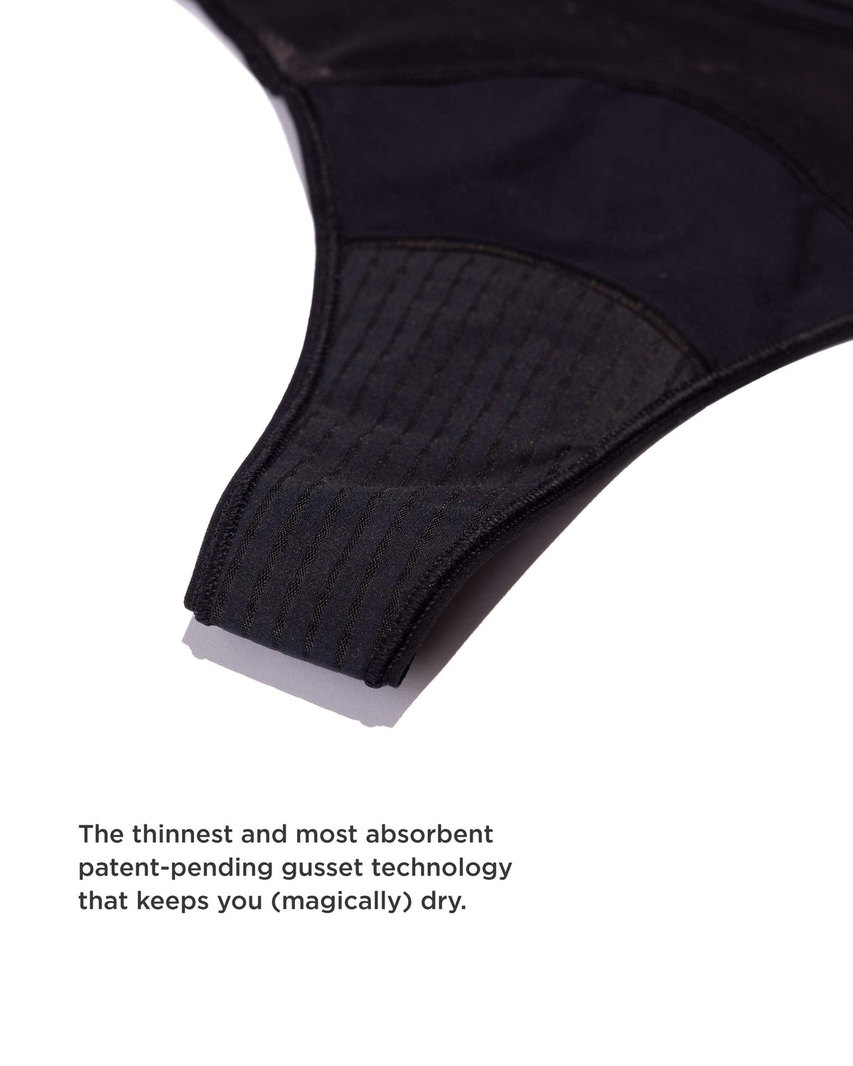 Leakproof Mesh Thong