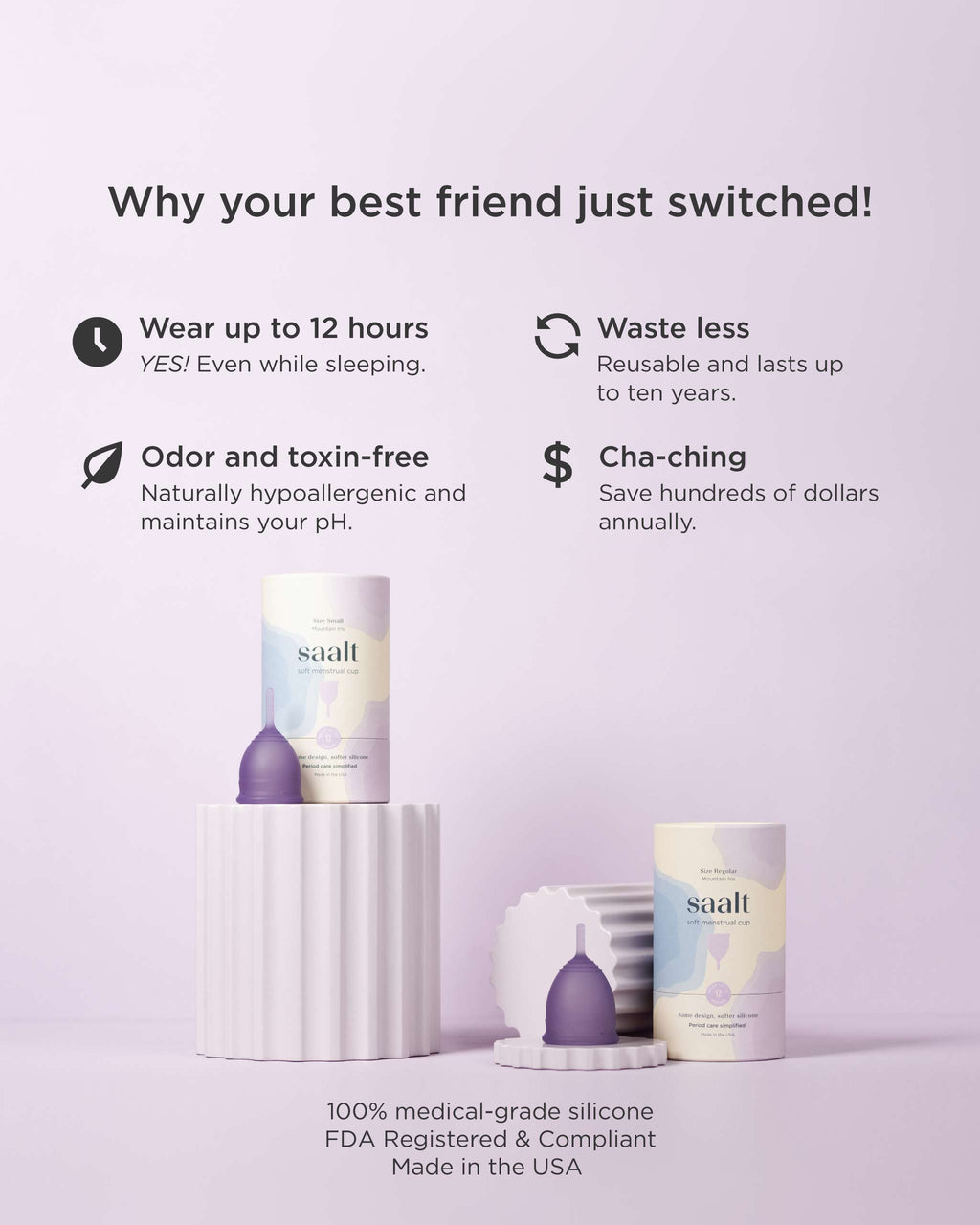 Saalt Soft Cup