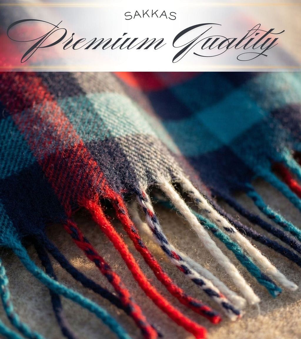 Sakkas Booker Unisex Cashmere-Feel Solid Winter Scarf with Fringe