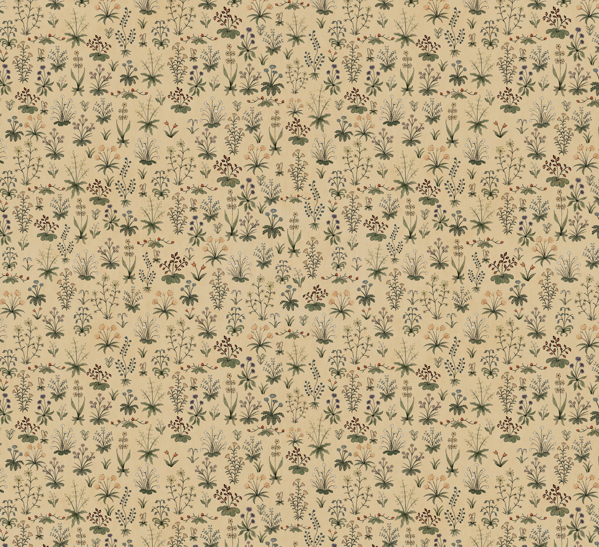 Evelyn Wallpaper by Karin Beatrice Levin