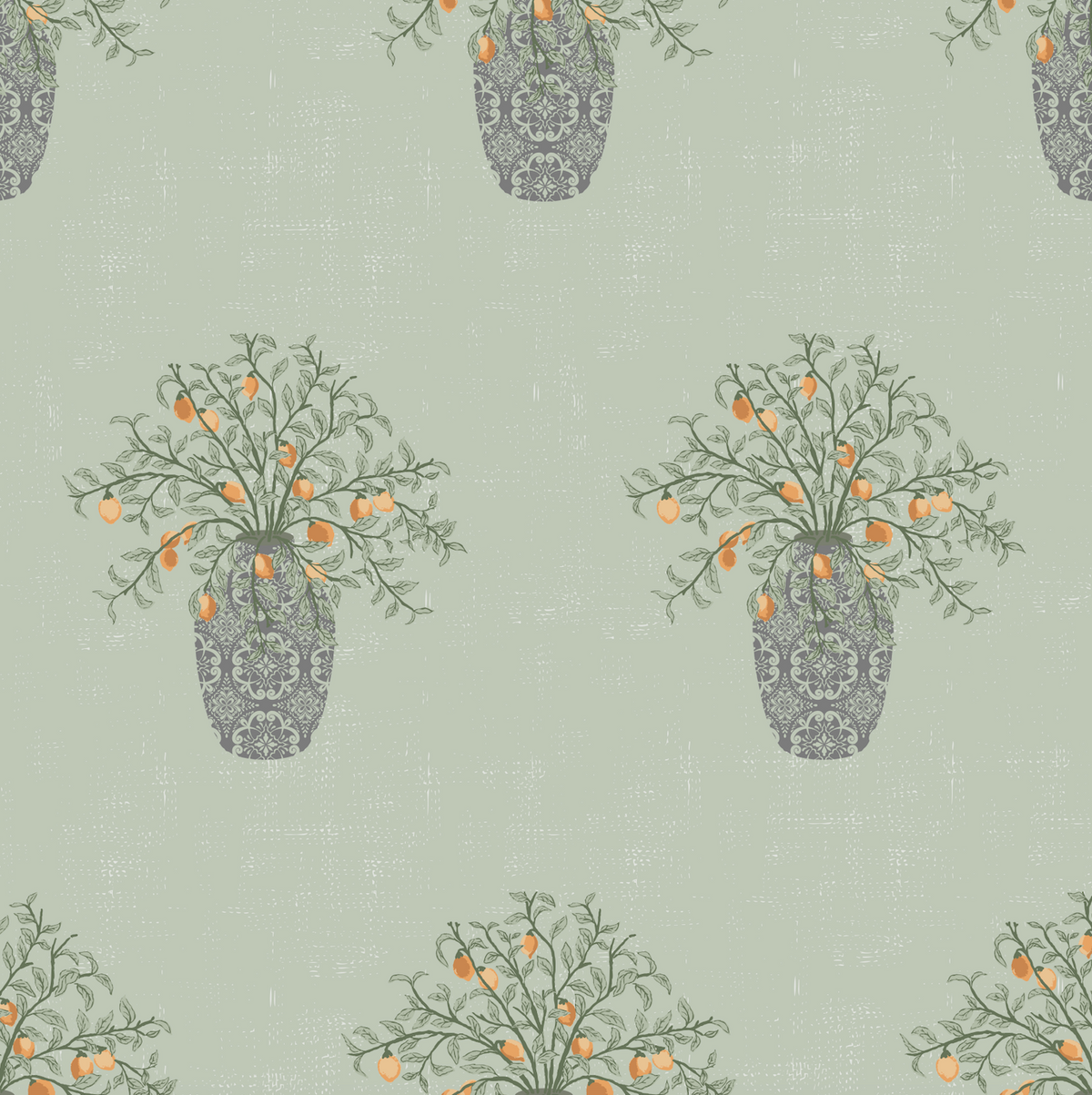 Alessa Wallpaper by The Bright Leaf Design