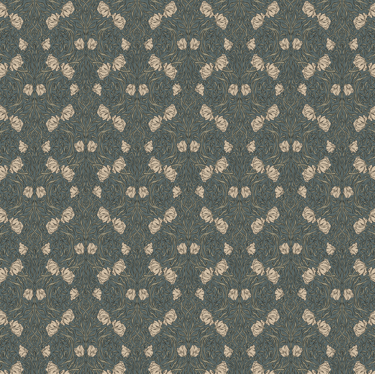 Amberly Wallpaper by Aubrey Fairchild