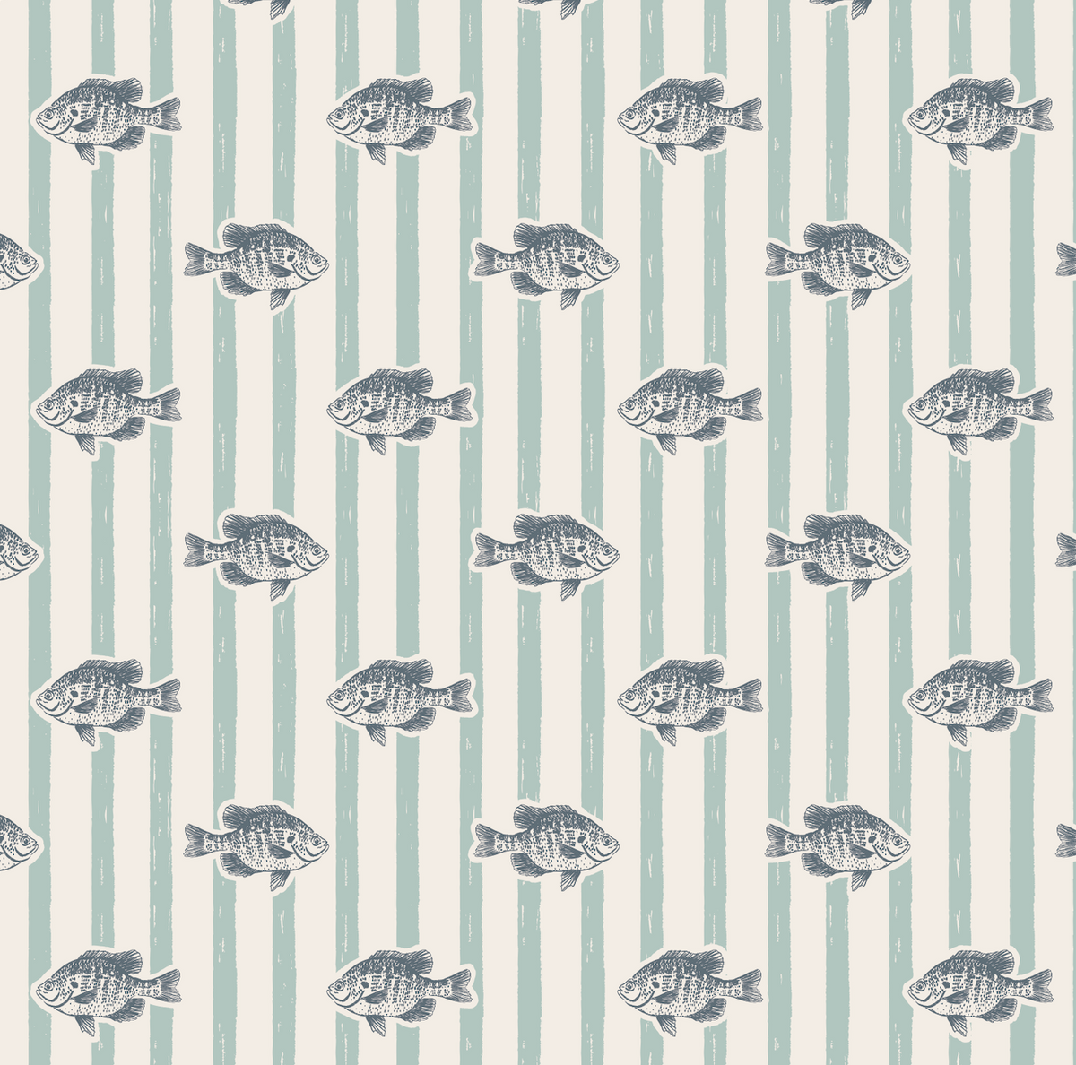 Finn Wallpaper by Kim Hallquist Designs