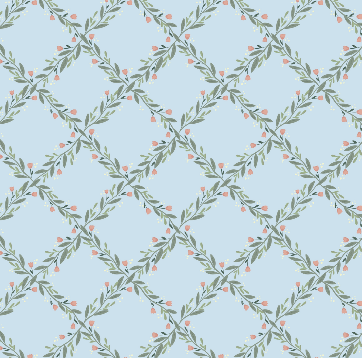 Nyla Wallpaper by Jackie Jean Design