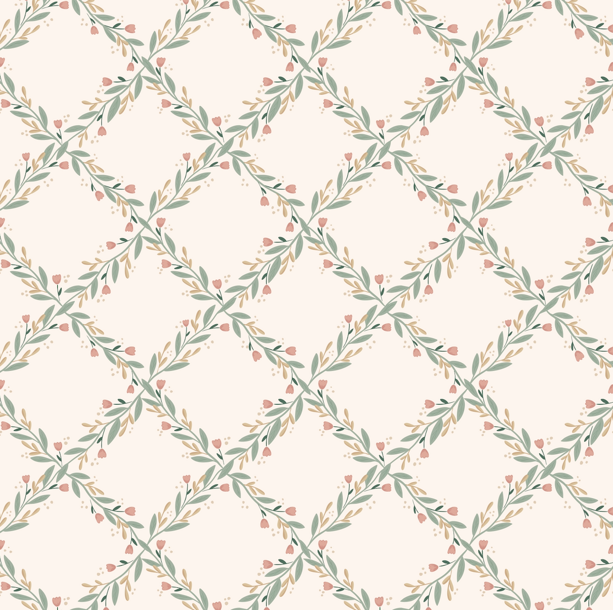 Nyla Wallpaper by Jackie Jean Design