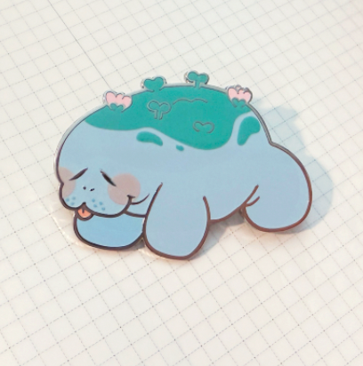Manatee Pin
