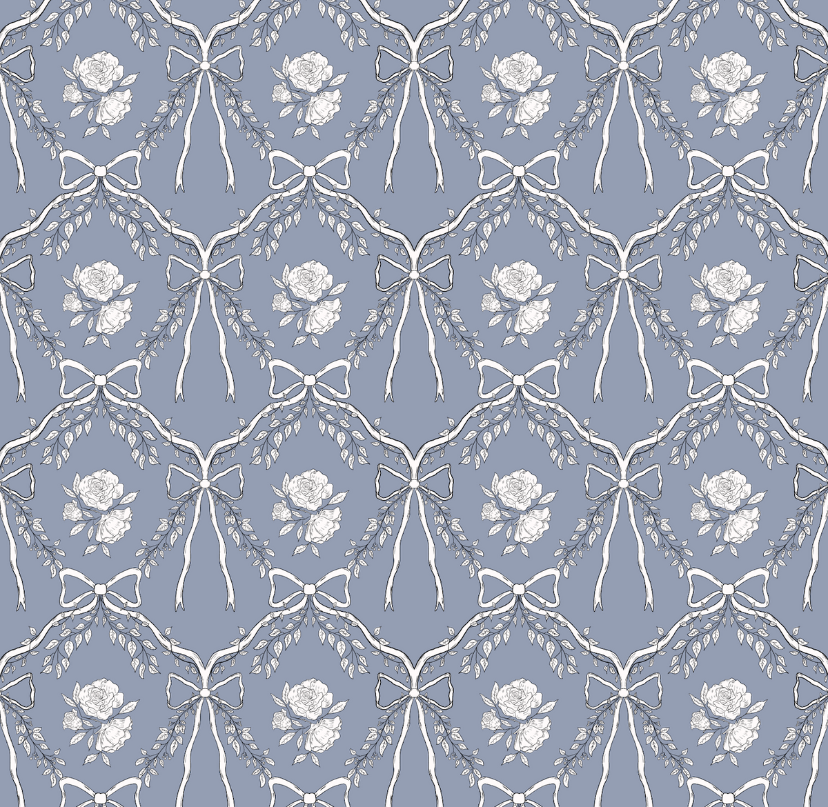 Lysa Wallpaper by Painted Hawk Design