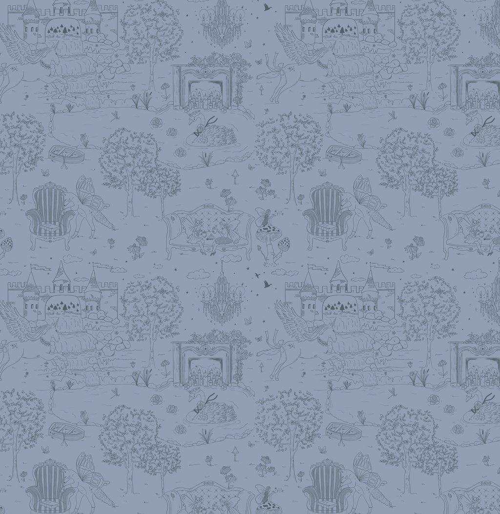 Ginny Wallpaper by Painted Hawk Design