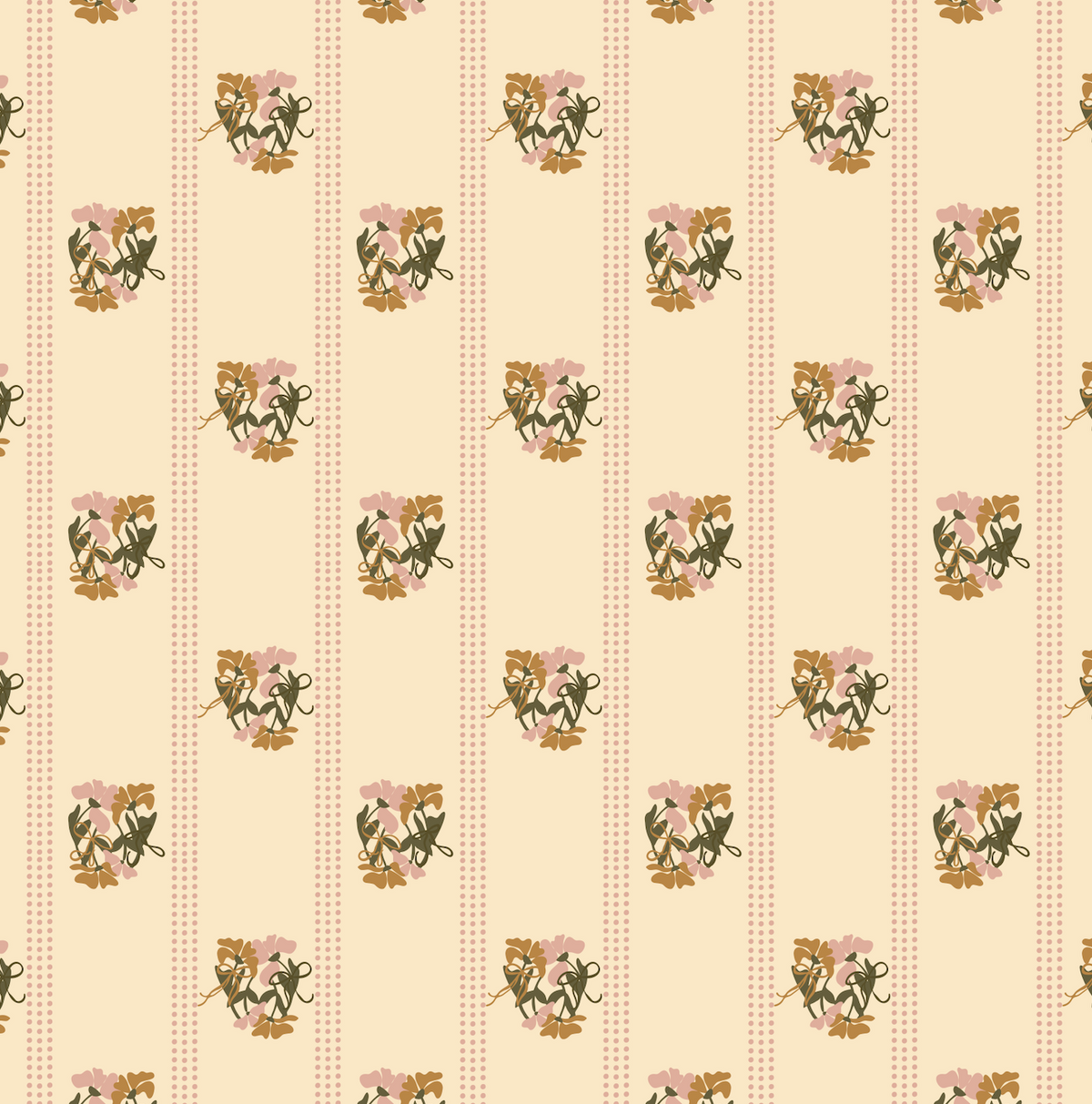 Kate Wallpaper by Leah Jo Design