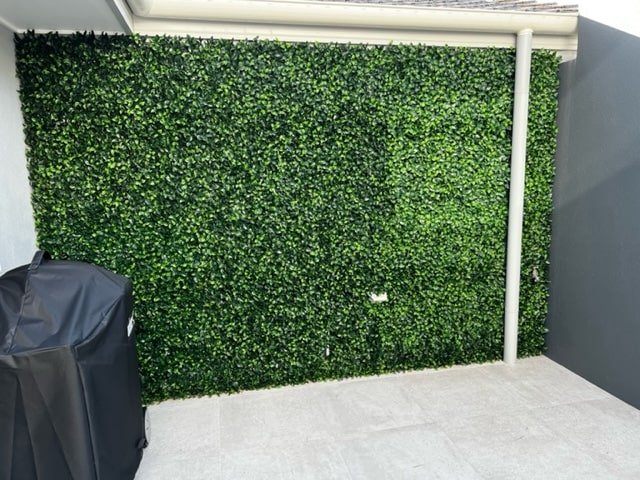 Spring Sensation Artificial Vertical Garden Green Wall Panel 40×40in 11 SQ FT – UV Resistant – Commercial Grade