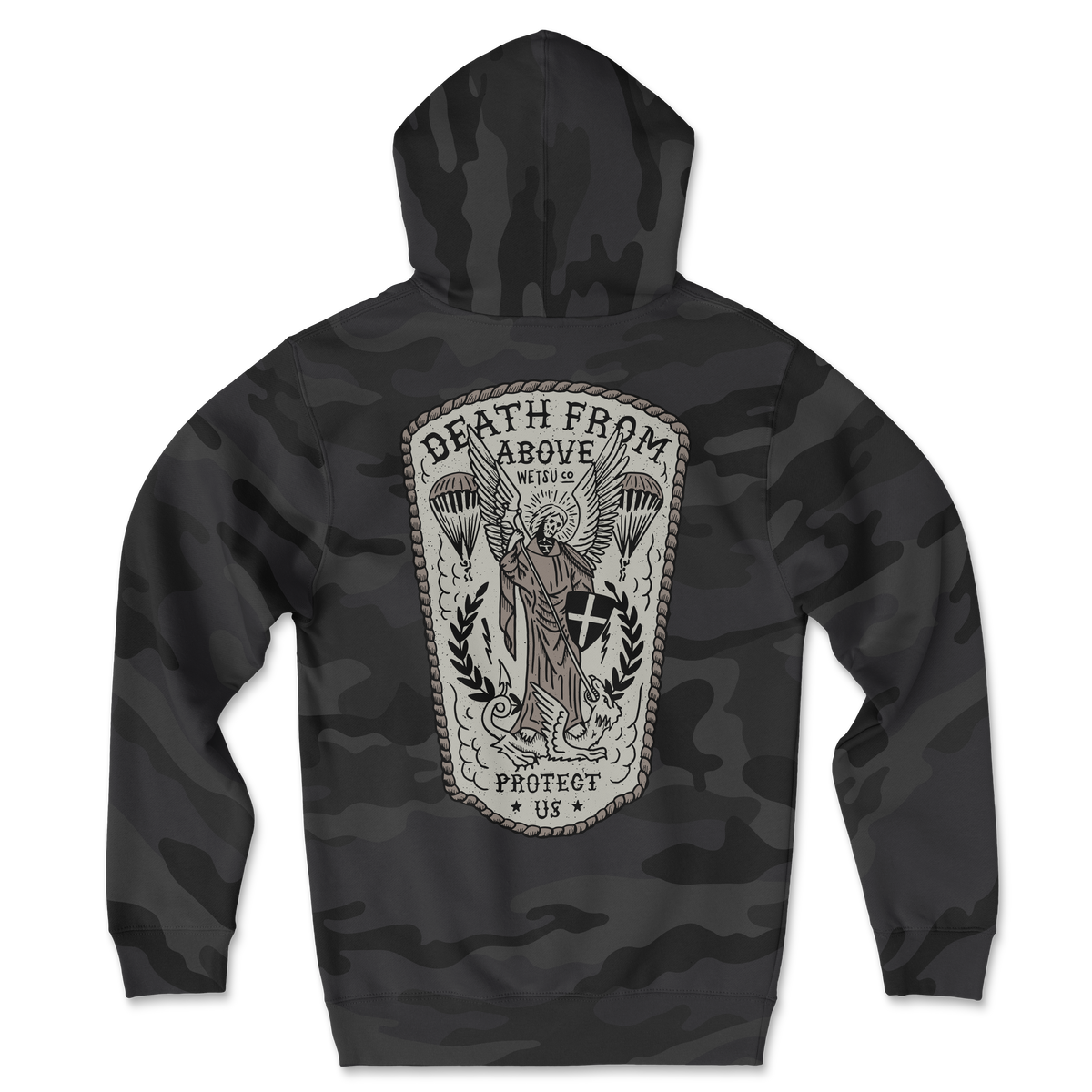 St. Michael Camo Hoodie