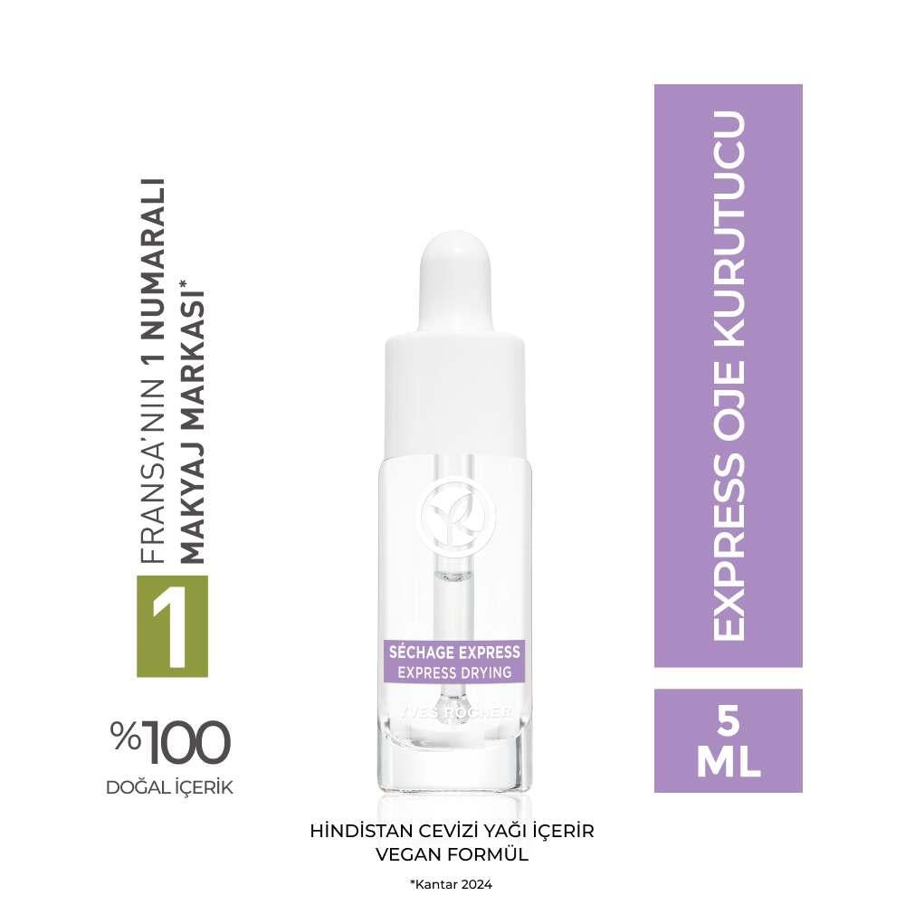 Yves Rocher Express Quick Dry Nail Polish Spray for Fast Drying