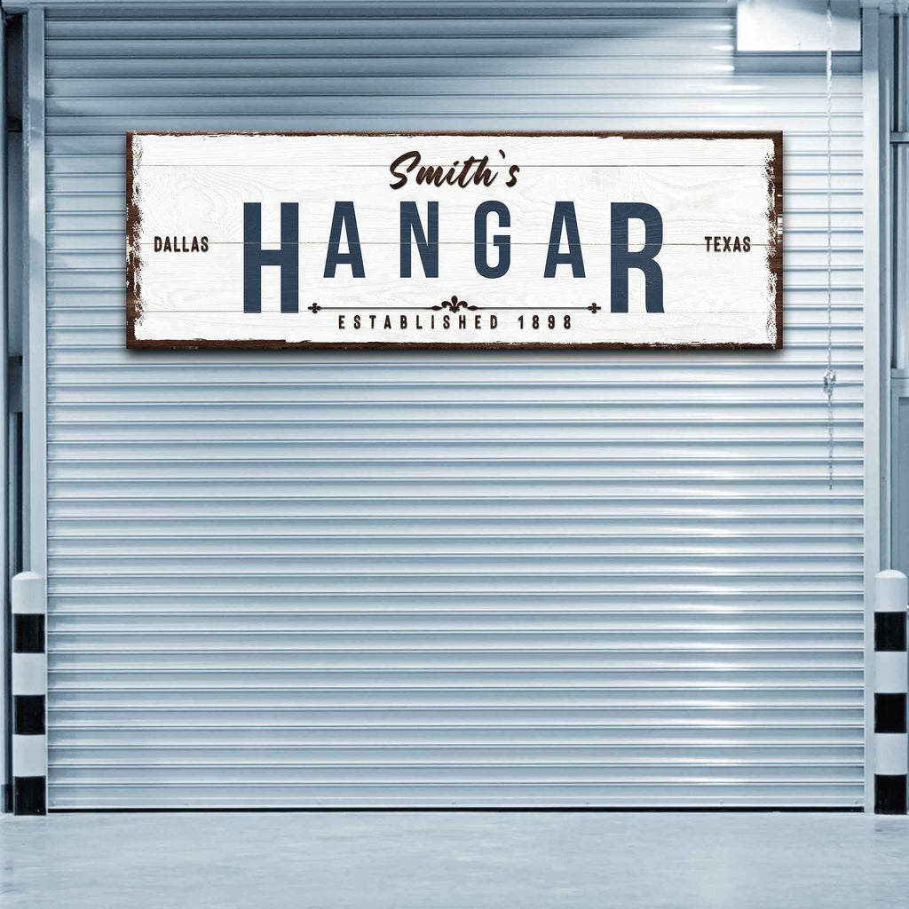 Hangar Sign