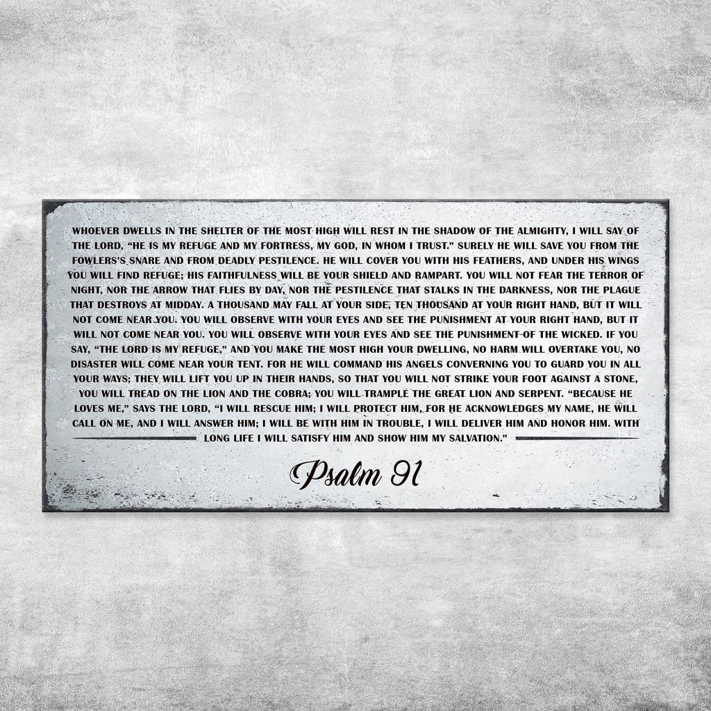 Psalm 91 - Whoever Dwells In The Shelter Of The Most High Sign IV