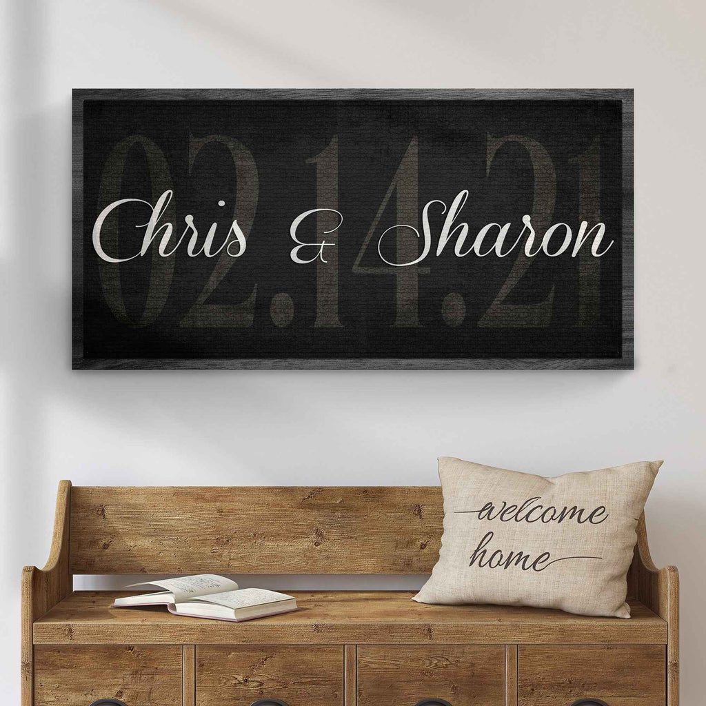 Wedding Date Sign